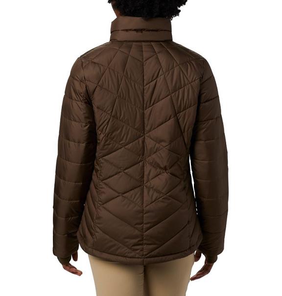 Columbia Heavenly Insulated Jacket Olive Green For Women's NZ54923 New Zealand